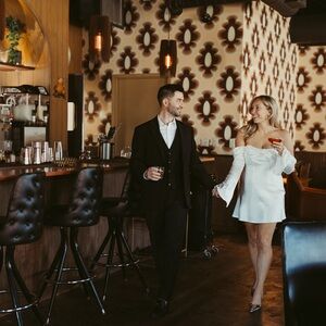 Meshki White Strapless Dress